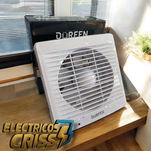 Extractor de aire para baƱo o cocina de 6ā con rejilla