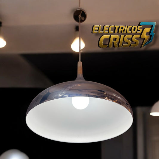 LÁMPARA CAMPANA SATIN COLGANTE