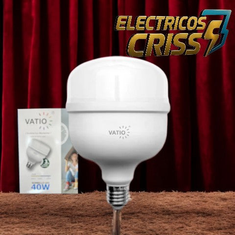 BOMBILLO LED 40W VATIO LUZ BLANCA