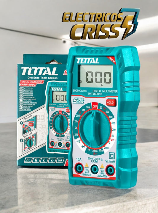 MULTÍMETRO DIGITAL TOTAL