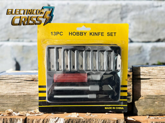 KIT DE CUCHILLAS 13 PIEZAS