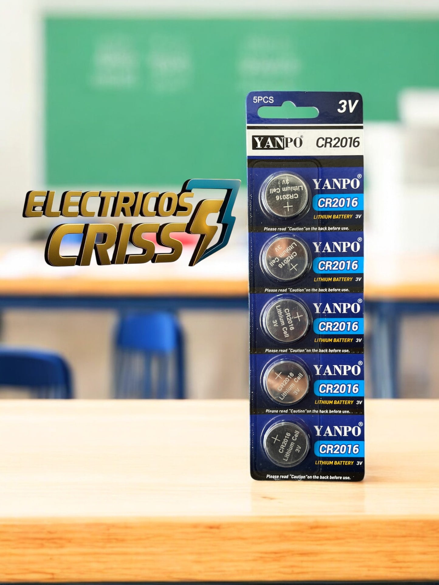 PILA DE 3V YANPO CR2016