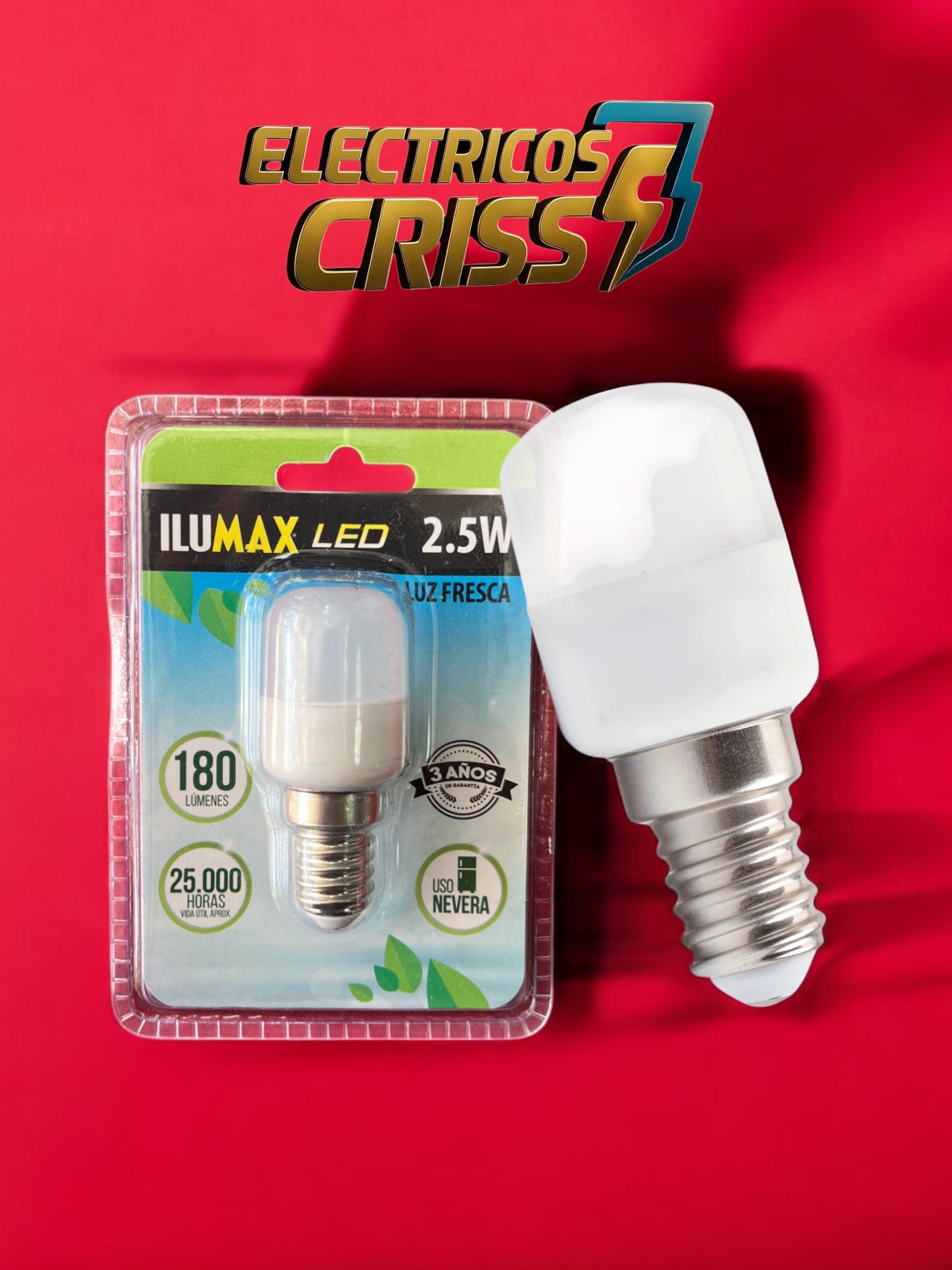 BOMBILLO DE NEVERA LED ILUMAX 2.5W