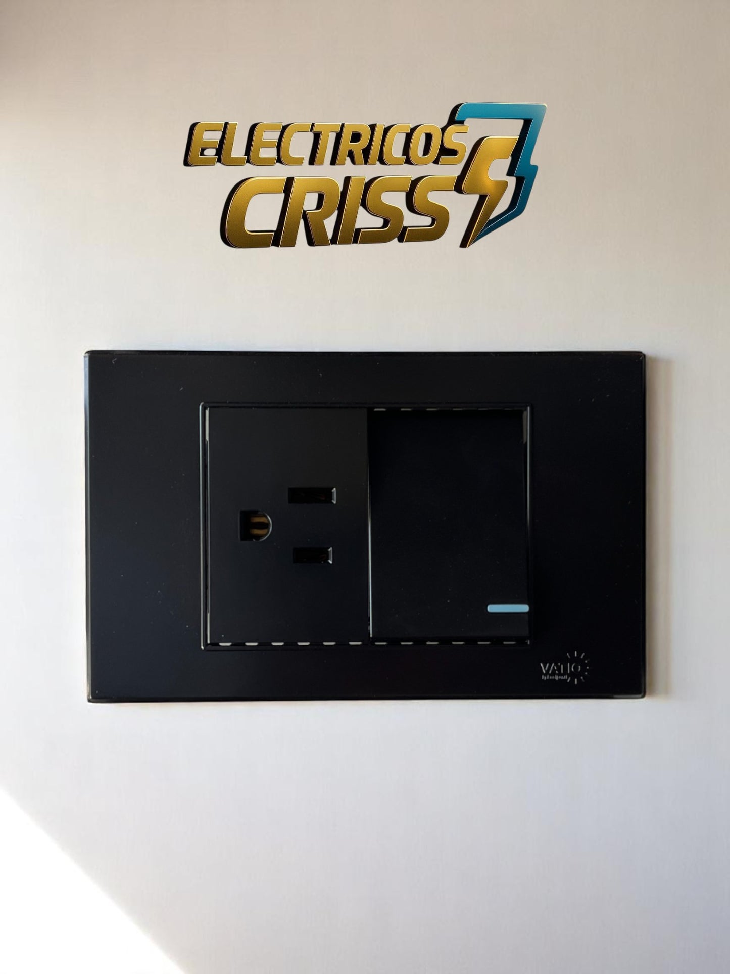 TOMA MIXTO NEGRO VATIO