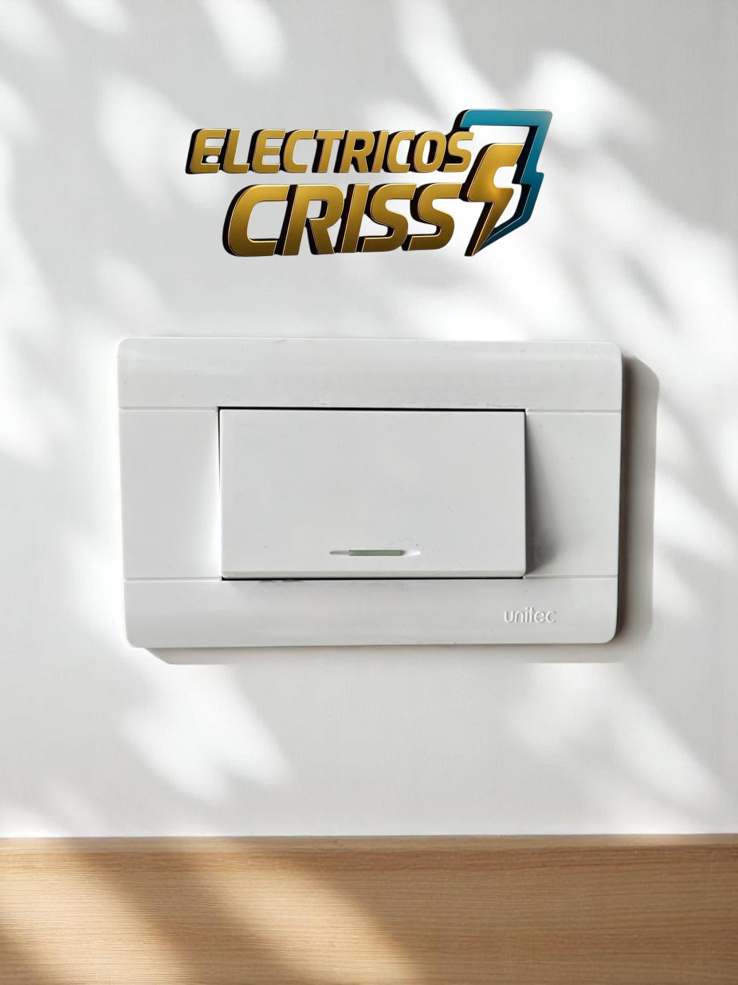 INTERRUPTOR SENCILLO BLANCO UNITEC