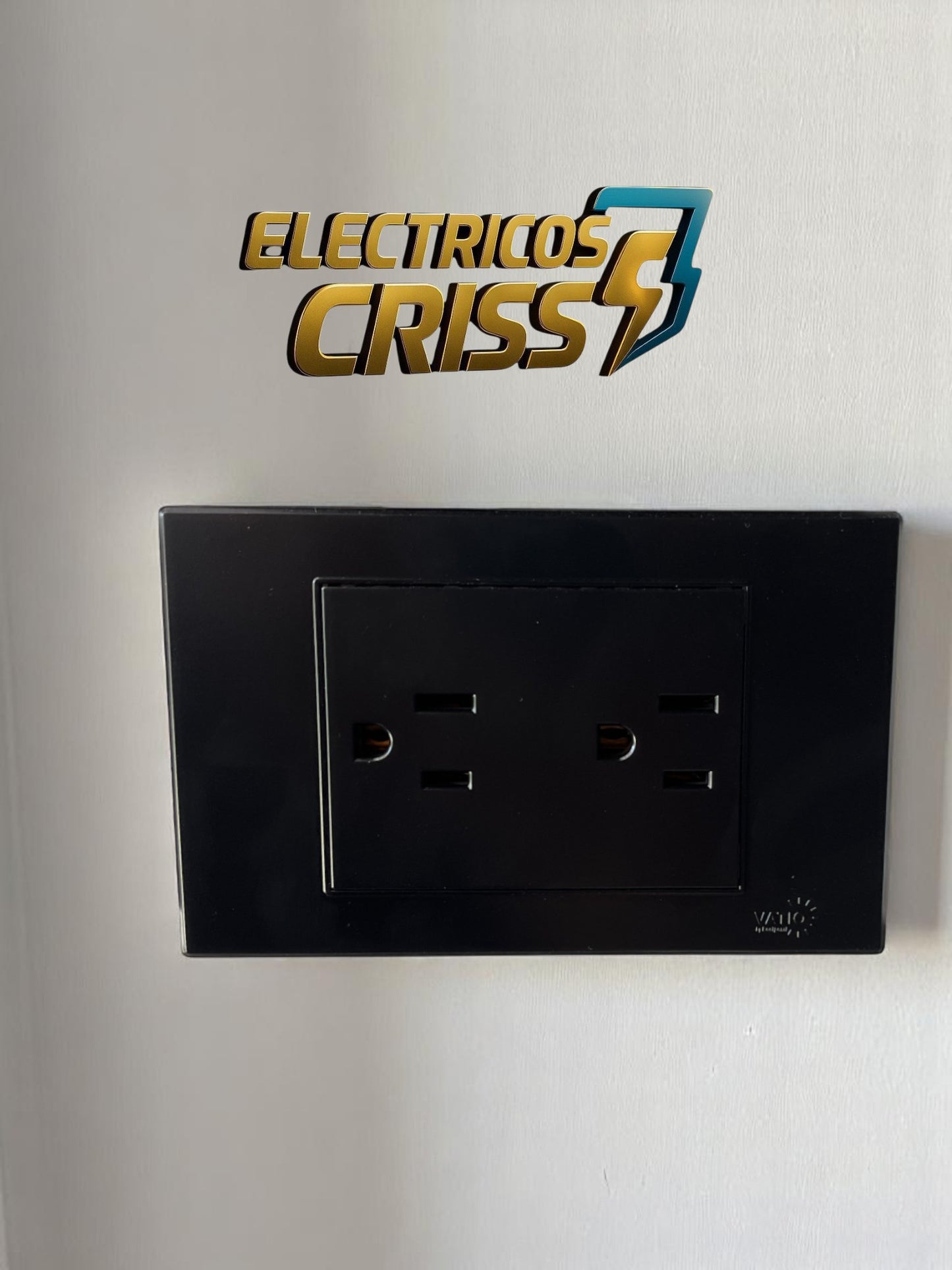 TOMA DOBLE NEGRO VATIO