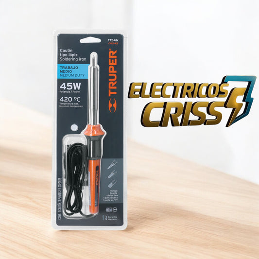 CAUTÍN TIPO LÁPIZ TRUPER 45W