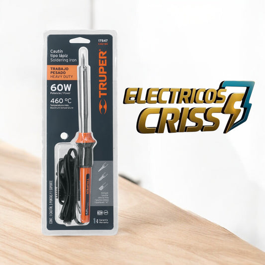 CAUTÍN TIPO LÁPIZ TRUPER 60W