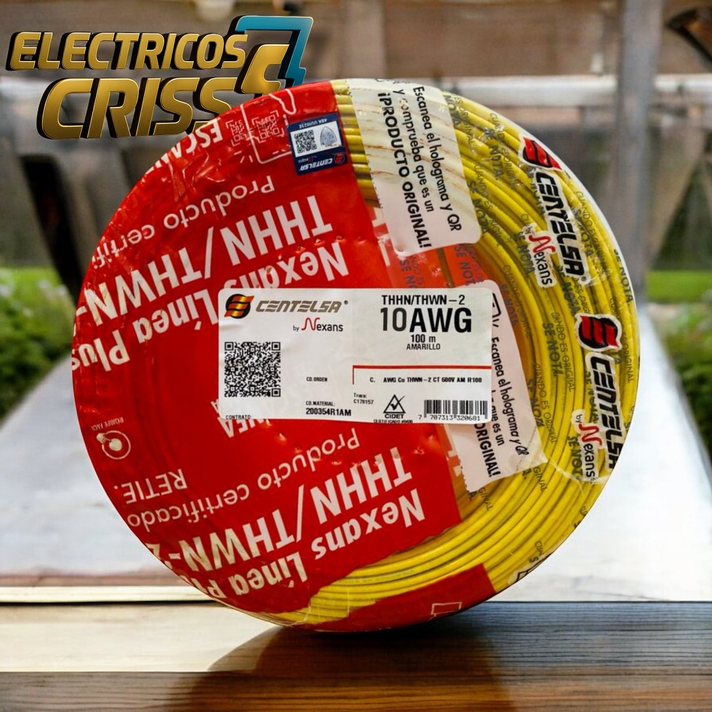 ALAMBRE #10 CENTELSA ORIGINAL