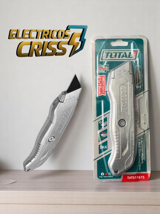 BISTURI NAVAJA METALICO TOTAL