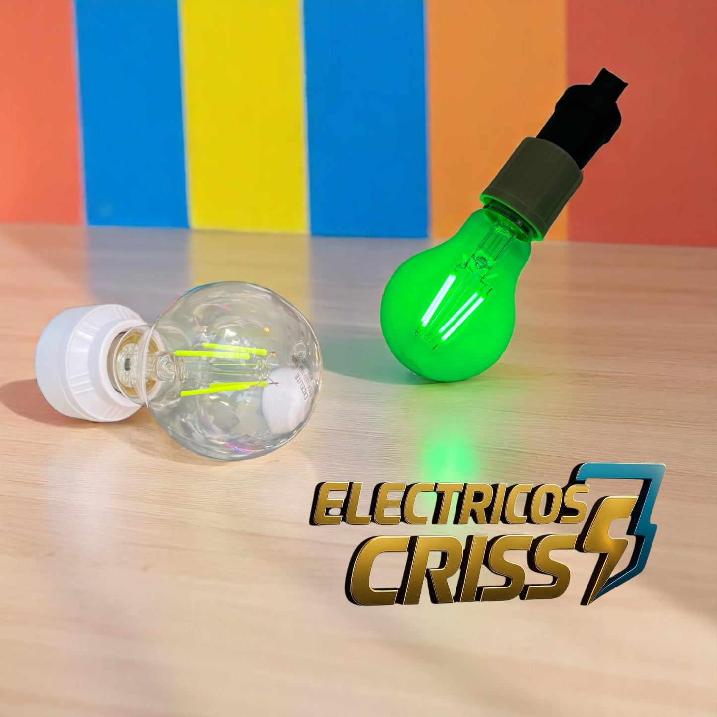 BOMBILLO DE FILAMENTO VERDE