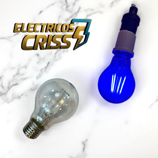 BOMBILLO DE FILAMENTO LED AZUL