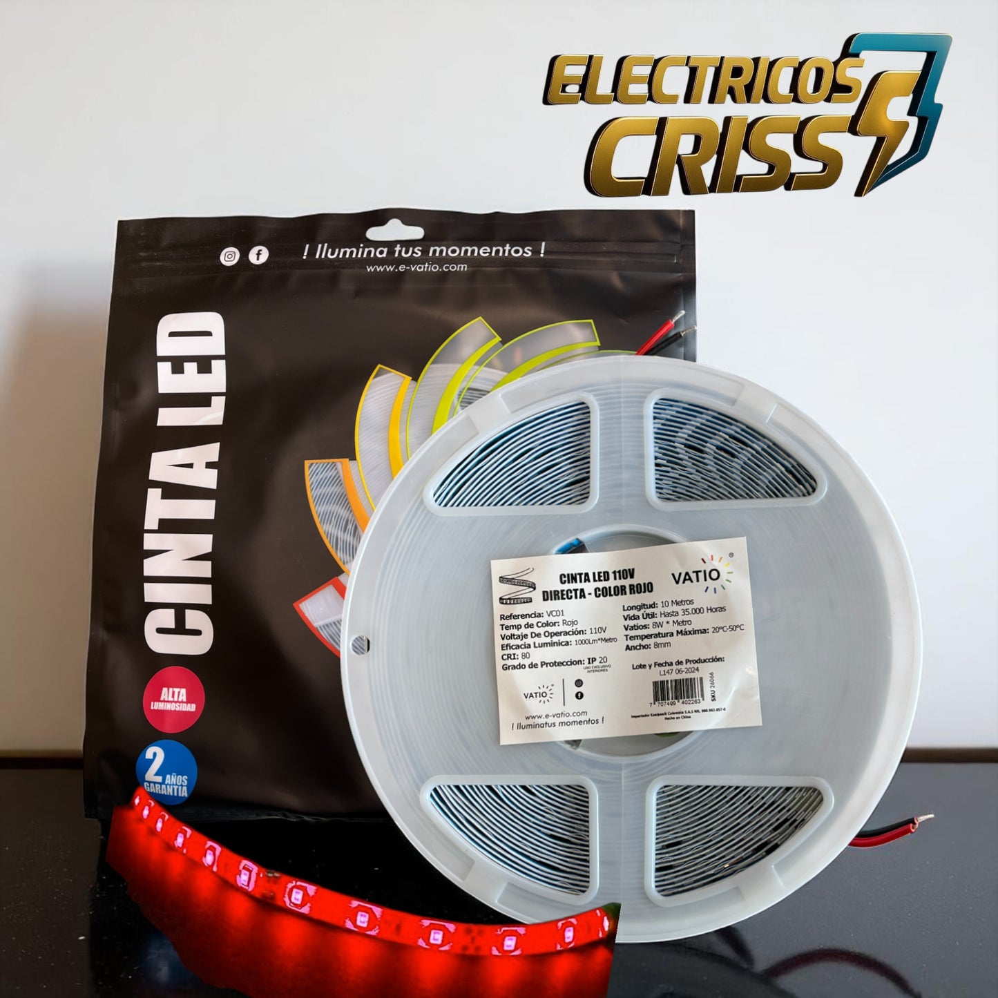 CINTA LED VATIO DE 110V