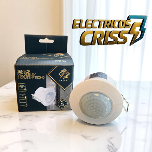 SENSOR INCRUSTAR DE TECHO 360°