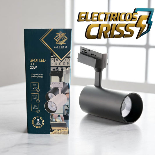 SPOT LED LISO 20W ZAFIRO