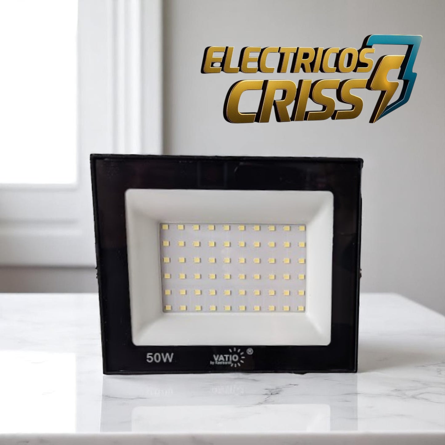 REFLECTOR LED DE 50W LUZ BLANCA