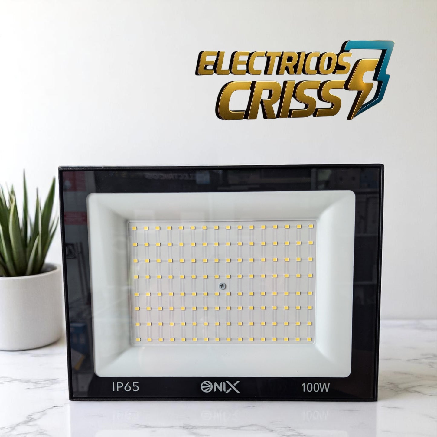 REFLECTOR LED DE 100W LUZ BLANCA