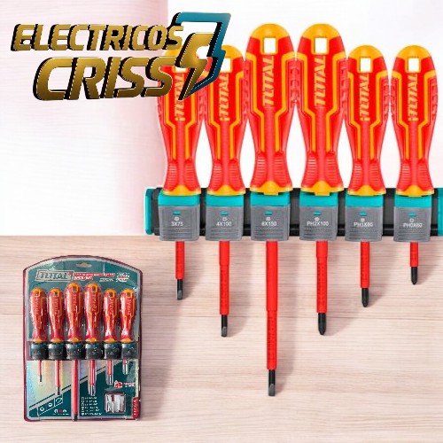SET DE DESTORNILLADORES AISLADOS TOTAL