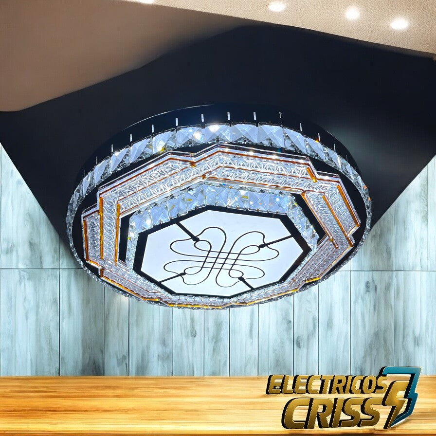 LAMPÁRA DECORATIVA SOBRE PONER EN CRISTALES