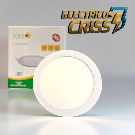 PANEL LED REDONDO DE INCRUSTAR 18W SOLED