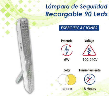 LAMPARA EMERGENCIA EXCELITE 6w