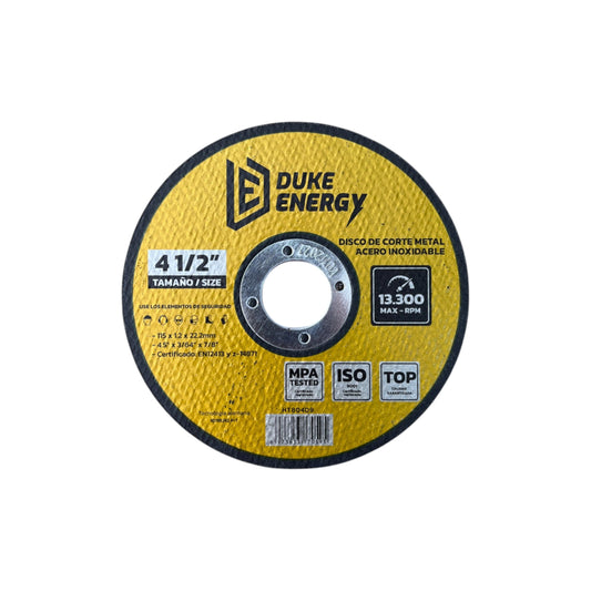 DISCO DE CORTE DUKE ENERGY