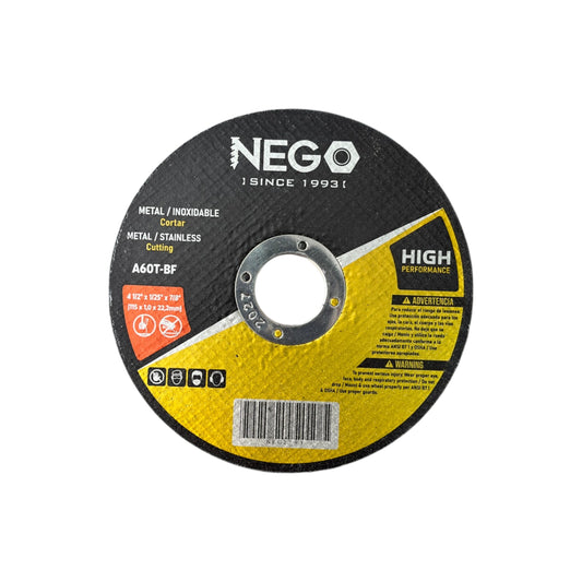 DISCO DE CORTE NEGO