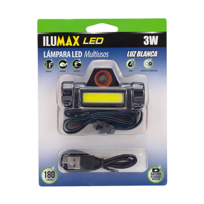 LÁMPARA LED MULTIUSOS ILUMAX 3W