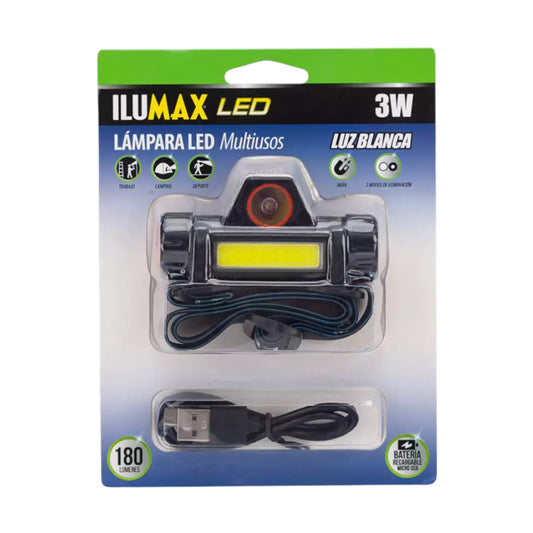 LÁMPARA LED MULTIUSOS ILUMAX 3W