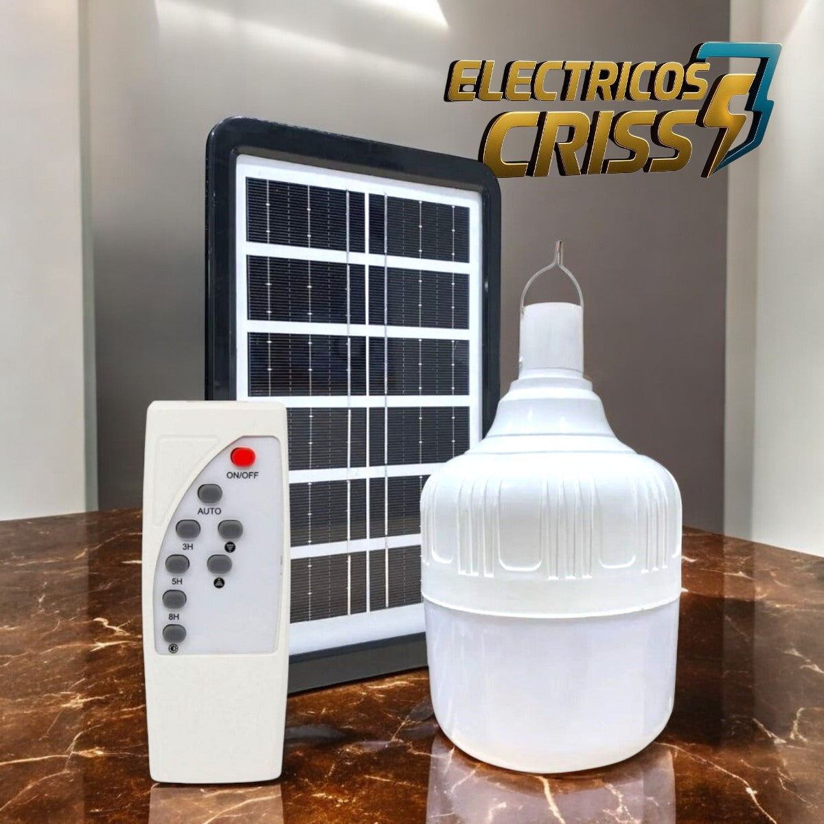 BOMBILLO SOLAR ILUMAX DE 20W