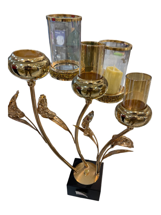 CANDELABRO CON RAMAS DE LUJO