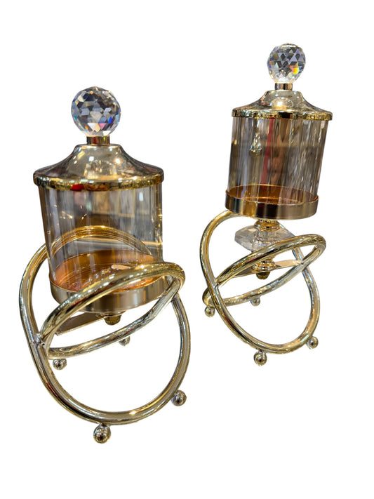 CANDELABRO DECORATIVO TIPO FAROL x2und