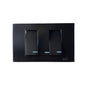 INTERRUPTOR TRIPLE NEGRO VATIO