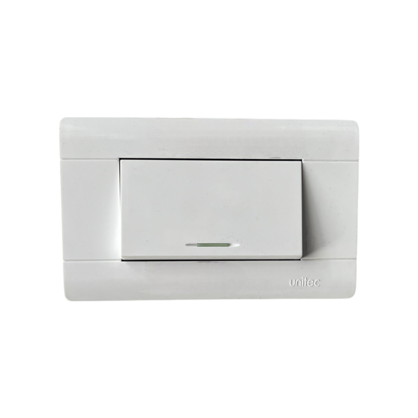 INTERRUPTOR SENCILLO BLANCO UNITEC