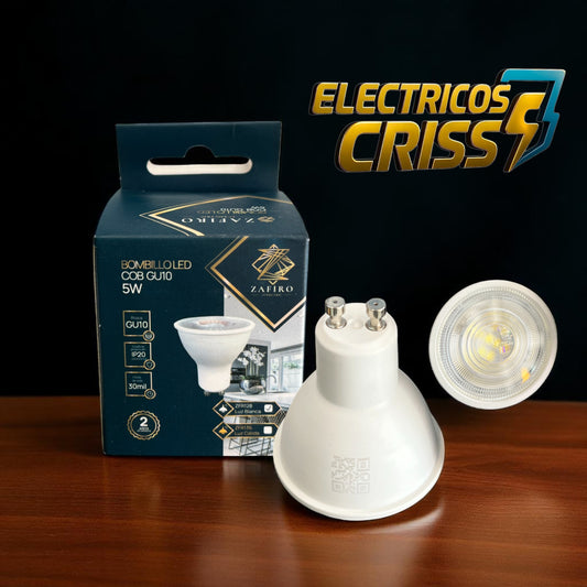 BOMBILLO LED COB GU10 5W ZAFIRO