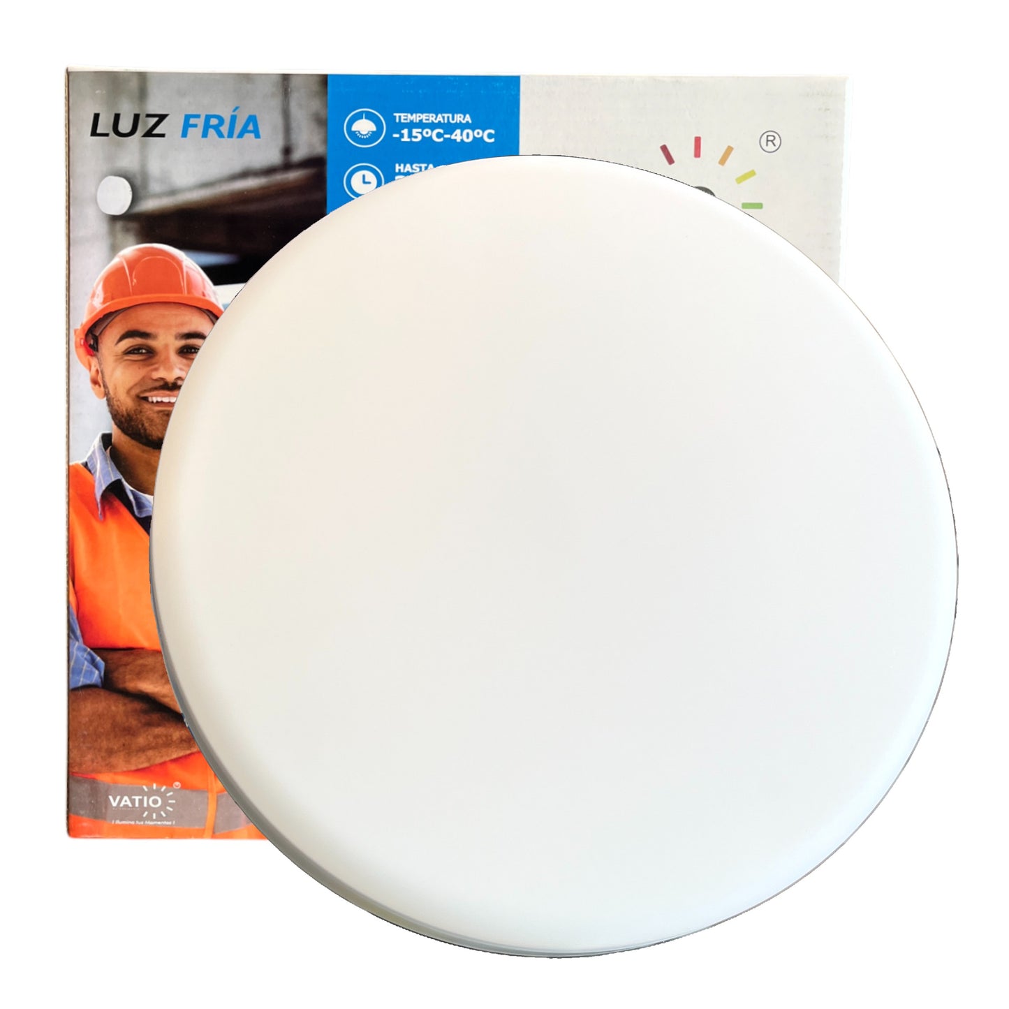 PANEL LED REDONDO FRAMELESS DE SOBREPONER 36W VATIO