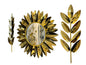 ESPEJO DECORATIVO CON 2 RAMAS