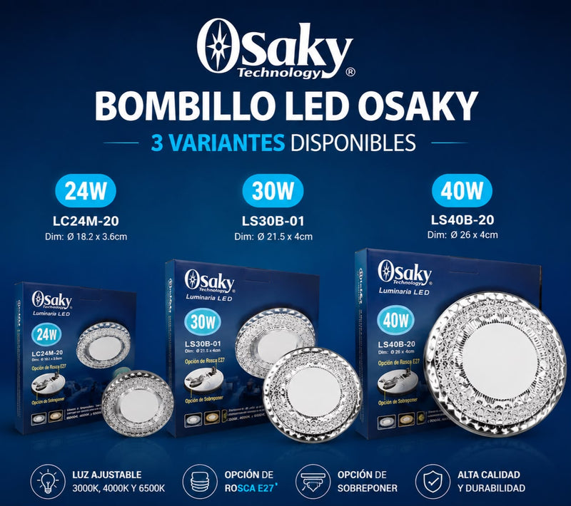 Bombillo LED Osaky
